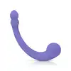 Good Vibes Only - Double End Vibrator Leah - Purple. Wibrator podwójny, o 10 cudownych trybach wibracji, wykończone ultra gładkim silikonem