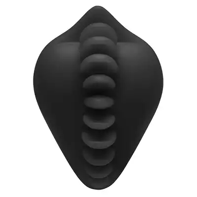 Banana Pants - Shagger Black. Uniwersalna silikonowa nakładka stymulacyjna na podstawę dildo, liczne wypustki dla intensywnej stymulacji