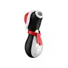 Satisfyer - Penguin Holiday Edition. Genialny stymulator ciśnieniowy, stymulacja łechtaczki ssącymi falami powietrza. Nowe, świąteczne wydanie kultowego Pingwinka, genialne na prezent pod choinkę