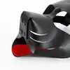 Oproducts - Puppy Mask PU-Leather. Czarna maska psa z ekoskóry. Wysokiej jakości detale