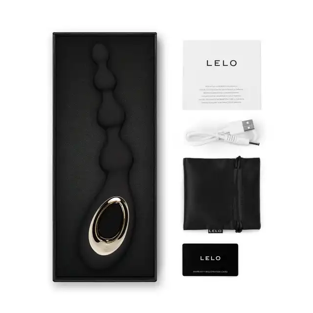 Lelo - Soraya Beads. Luksusowe koraliki analne z technologią Bow-Motion dla intensywnych doznań