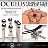 Master Series - Oculus Stainless Steel Anal Explorer. Ekstremalny wziernik analny ze stali nierdzewnej o max. rozwarciu 10 cm. Mocne doznania!