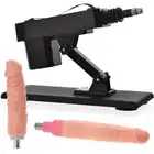 Scala - Sex Machine. Automatyczna seks maszyna z dwoma wymiennymi końcówkami, realistyczny wibrator i dildo, 420 ruchów na minutę