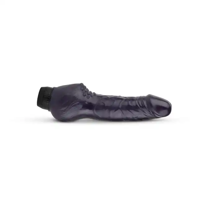 Easy Toys - Jelly Royale - Realistic Vibrator - Purple - realistyczny wibrator z żyłkami w fioletowym kolorze!