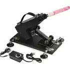 SDD Erotica - Sex Machine Vibrator Pink. Mała, regulowana sex maszyna z różowym dildo. Do 420 ruchów na minutę!