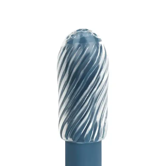 FPPR - Fap One-time Ribbed Texture. Kompaktowy masturbator jajeczko z elastycznym, żebrowanym rękawem w prążki