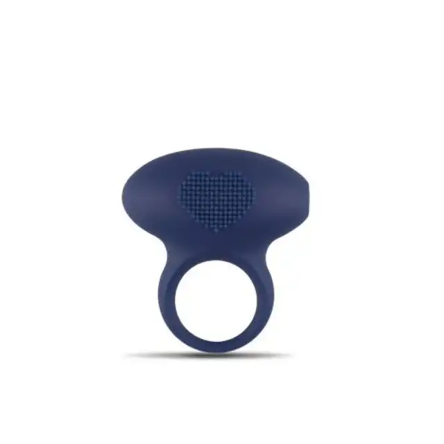 #Enjoy - Vibrating Cock Ring Emphasis Heart. Elastyczny, wibrujący pierścień erekcyjny na przedłużenie stosunku i 