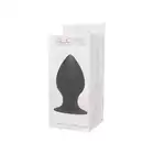Silicone - Plug my ass XL. Silikonowy korek analny o dużym rozmiarze, okrągły mocno wypełniający anusa kształt