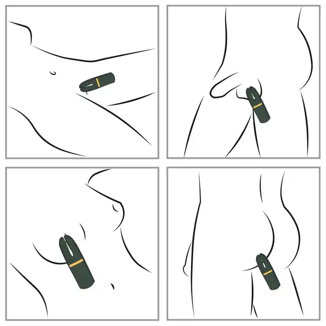 Emerald Love - Luxurious Split Tip Vibrator. Mini stymulator z elastycznymi ramionami. Doskonały do pieszczot łechtaczki, sutków czy jąder. Multi zadaniowy!