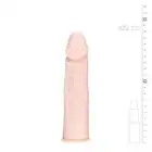 Easy Toys - The Extender Sleeve - Flesh - realistyczna nakładka na penisa. Dłuższy i grubszy penis!