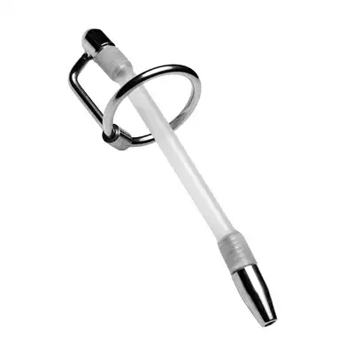 Master Series - Flexible Cum-Thru Plug. Profesonalna zatyczka do cewki moczowej z możliwością kontroli przepływu. 