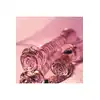 Glaze Glass - Rosebud Spiral G-spot Dildo. Teksturowane  spiralnie różowe szklane dildo do stymulacji punktu G ozdobione szklaną różyczką