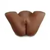 CyberSkin Elite - Jackhammer Multi-Sensation Pussy &amp; Ass Dark. Ekskluzywny, naturalistyczny, podgrzewany duży masturbator z funkcją masażu i wibracji. Autentyczne doznania!
