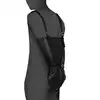 Ouch! - Zip-up Full Sleve Arm Restraint Black - rękaw na ręce do unieruchomienia. Czarne kajdanki do BDSM!