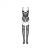 Obsessive - Bodystocking G139 S/M/L. Oryginalny i zmysłowy bodystocking z geometrycznym motywem. 