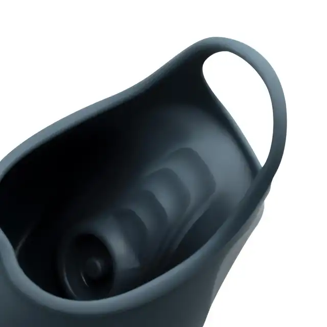 Boners - Stimulating Ball Pouch. Erekcyjny pierścień z wibrującą kieszonką na jądra, 10 trybów wibracji i trybów