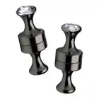 Black Line - Magnetic Power Pins Nipple Clamps. 