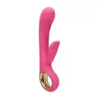 Toyz4Lovers - Handy Petal Grip Rabbit Vibrator - wibrator z króliczkiem i szerszym końcem do stymulacji punktu G