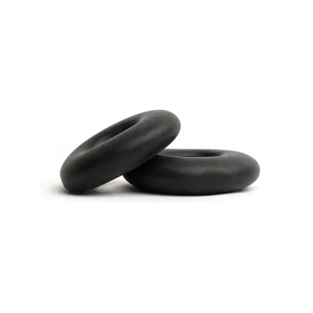 Sport Fucker - Stacker Rings 2-Pack Black - zestaw ringów erekcyjnych. Noś jak chcesz! 