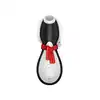 Satisfyer - Penguin Holiday Edition. Genialny stymulator ciśnieniowy, stymulacja łechtaczki ssącymi falami powietrza. Nowe, świąteczne wydanie kultowego Pingwinka, genialne na prezent pod choinkę
