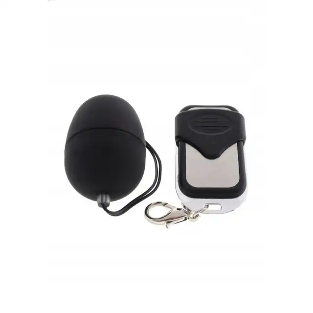 Boys Of Toys - Vibrating Egg Different Speed Black. Czarne jajeczko wibrujące sterowane pilotem, różne tryby wibracji do dopasowanej stymulacji. Mega Sale