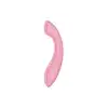 Satisfyer - G-Force Pink. Silikonowy wibrator do stymulacji punktu G z lekko zakrzywionym kształtem i spłaszczoną końcówką do precyzyjnej stymulacji