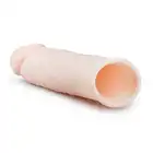 Easy Toys - The Extender Sleeve - Flesh - realistyczna nakładka na penisa. Dłuższy i grubszy penis!