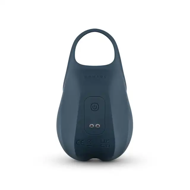 Boners - Stimulating Ball Pouch. Erekcyjny pierścień z wibrującą kieszonką na jądra, 10 trybów wibracji i trybów
