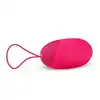 Easy Toys - XL Vibrating Egg With Remote Control - Pink - wibrujące jajeczko ze zdalnie sterowanym pilotem
