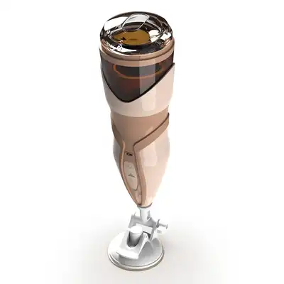 Rotate - Telescopic Rotating Cup Tornado USB. Niesamowity masturbator z opcją ultra szybkiej rotacji, wibracji oraz z funkcją głosową i przyssawką
