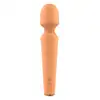 Glam - Wand Vibrator Orange - wibrator magiczna różdżka. Daj się ponieść przyjemności z intensywnymi wibracjami
