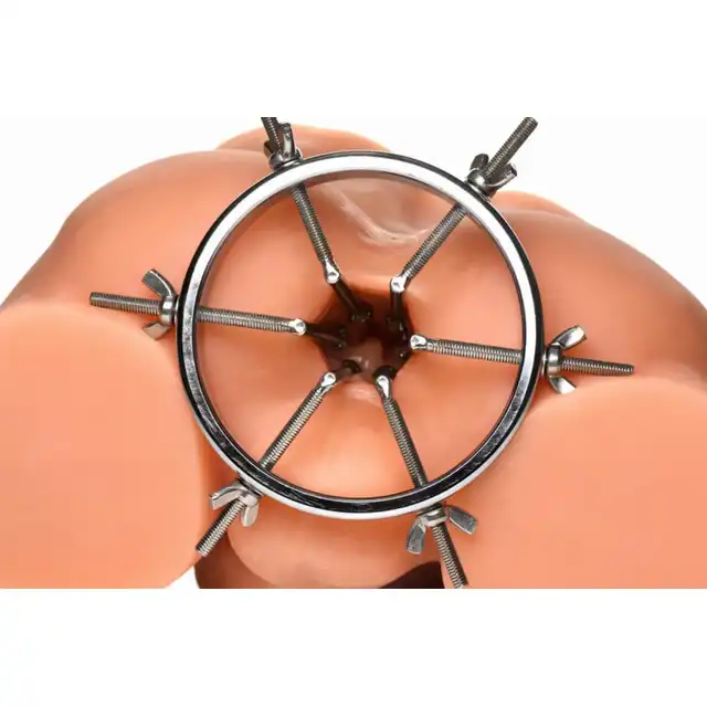 Master Series - Oculus Stainless Steel Anal Explorer. Ekstremalny wziernik analny ze stali nierdzewnej o max. rozwarciu 10 cm. Mocne doznania!