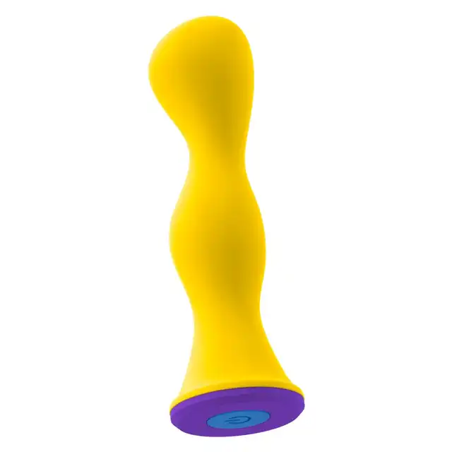Bunt. - Anal vibrator - wibrator analny z giętką główką. Wodoodporny i w elektryzującym kolorze!