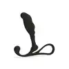 Zini - Janus Anti Shock Medium Black. Silikonowy stymulator prostaty o ergonomicznym i super stymulującym kształcie, prosta konstrukcja o genialnym działaniu
