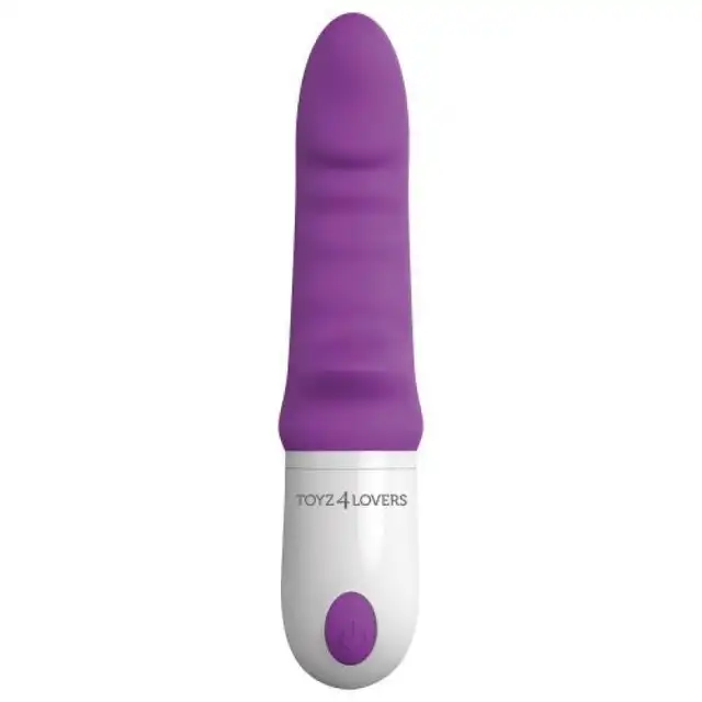 Toyz4Lovers - Vibratore Rhinhorn Vibe Purple - wibrator do stymulacji punktu G. Fioletowy