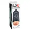 PDX - Shower Therapy Milk Me Honey. Realistyczny masturbator incognito w formie butelki szamponu. Możliwość dodania wibracji lub przyssawki pod prysznic