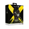 Ouch! - Blindfolded Mask with Breathable Ball Gag - maska na twarz z gagiem, kneblem oraz maską na oczy. Odetnij zmysły!