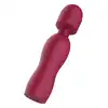 Dream Toys - Glam Travel Wand. Bordowa,e elegancka mini, magiczna różdżka doskonała do zabrania w podróż!