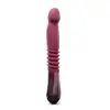 Temptasia - Trixie Thrusting Dildo Wine. Poręczna sex maszyna z ruchem posuwistym, ruchome dildo do stymulacji punktu G i P