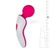 Easy Toys - Mini Wand Massager USB. Mini magiczna różdżka w kolorze różowym i białym. Doskonała do zabrania w podróż. 