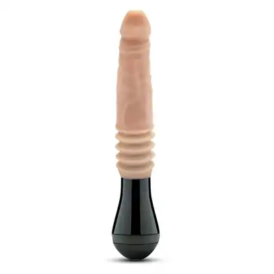Dr. Skin - Dr. Knight Vibrator. Realistyczny wibrator z funkcją ruchu posuwistego, obrotowego i wibracji. Najnowocześniejsza technologia do ultra stymulacyjnej penetracji