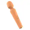 Glam - Wand Vibrator Orange - wibrator magiczna różdżka. Daj się ponieść przyjemności z intensywnymi wibracjami