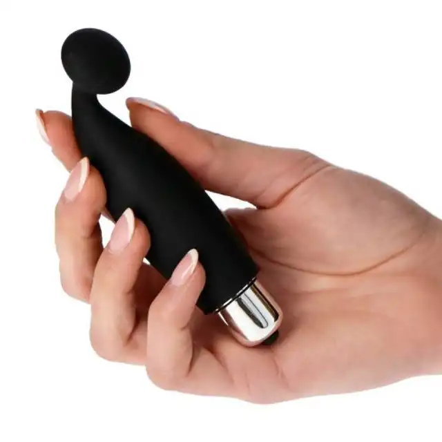 Useme - Bullet Finger Fan Stalk. Mini wibratorek z charakterystycznym wygięciem do komfortowej stymulacji łechtaczki