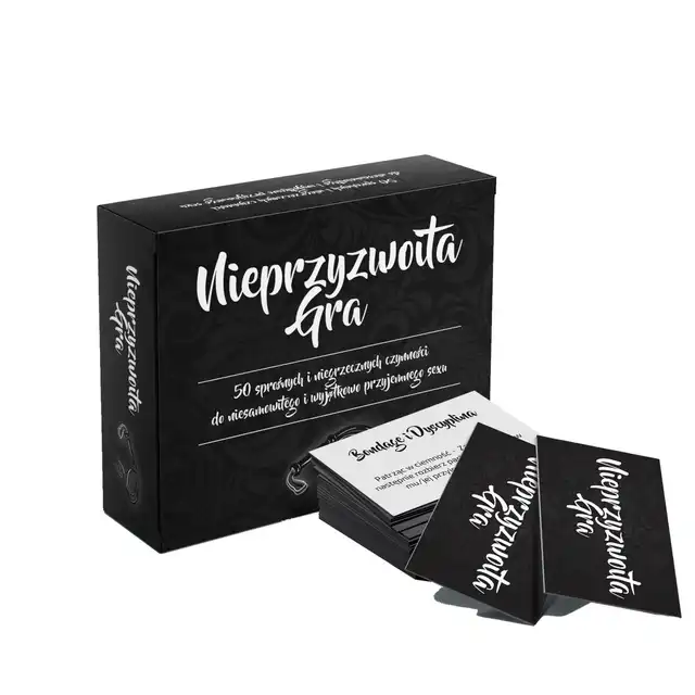 Grammi - Nieprzyzwoita Gra. Erotyczna gra karciana dla par, 50 sprośnych i niegrzecznych czynności do niesamowitego i wyjątkowo przyjemnego seksu