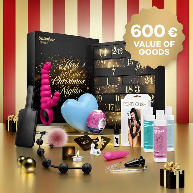 Satisfyer Advent Calendar Deluxe 2023. Gustowny kalendarz adwentowy z prezentem premium na każdy dzień, Rozpakuj magię i rozpocznij uroczystość! Edycja Limitowana