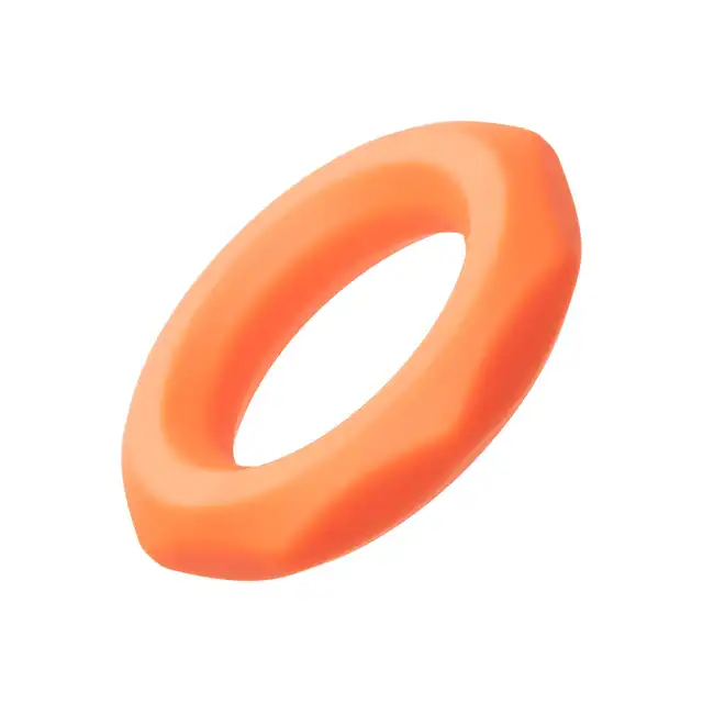 Calexotics - Alpha Ring Liquid Silicone Sexagon Ring. Ultra rozciągliwy pierścień erekcyjny wykonany z płynnego silikonu o unikalnym sześciokątnym wzorze, zapewniający doskonałe wsparcie dla erekcji