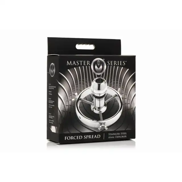 Master Series - Stainless Steel Anal Explorer. Unikatowy wziernik analny ze stali nierdzewnej z rozwarciem do 10 cm! Doskonały do fistingu. Mocne wrażenia. 