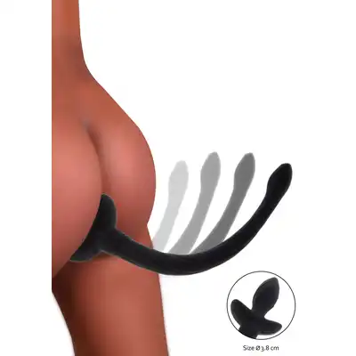 Taboom - Puppy Play Wiggle Tail. Niesamowity wibrujący plug analny z ruchomym, merdającym psim ogonkiem!
