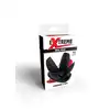 Extreme - Wtyczka Spreader 4-Way Plug. Czarny plug analny z funkcją tunelu oraz rozwieracza. Niesamowite doznania i możliwości. Wysokiej jakości silikon. 