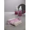 RealRock - Crystal Clear 7" Pink. Realistyczne dildo z przyssawką w podstawie, przezroczysty materiał o delikatnym różowym zabarwieniu